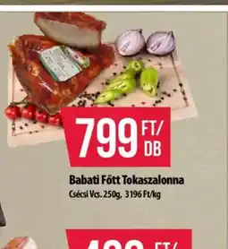 Coop Babati Főtt Tokaszalonna ajánlat