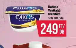 Coop Danone Vaníliaízű Krémtúr ajánlat