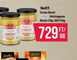 Coop Koch's Termés Mustár ajánlat