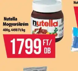 Coop Nutella Mogyorkrém ajánlat