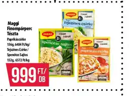 Coop Maggi Finompárc Tészta ajánlat