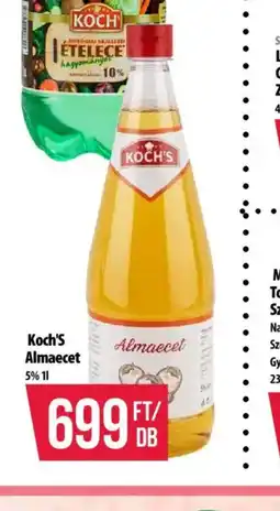 Coop Koch's Almaecet ajánlat