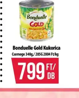 Coop Bonduelle Gold Kukorica ajánlat