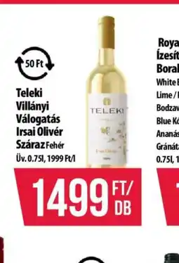 Coop Teleki Villányi Válogatás Irsai Olivér ajánlat