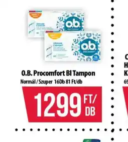 Coop O.B. Procomfort BI Tampon ajánlat