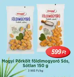 Real Mogyi pörkölt földimogyoró sós, sótlan ajánlat