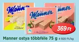 Real Manner ostya ajánlat