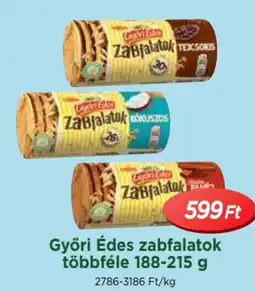Győri Édes zabfalatok