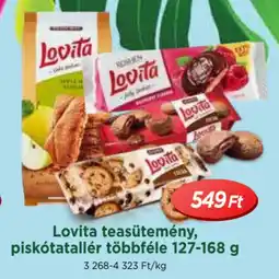 Real Roshen lovita teasütemény, piskótatallér ajánlat