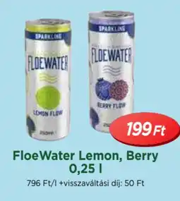 Floe Water lemon, berry