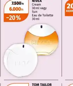 Müller Nivea Cream / Sun Eau de Toilette ajánlat