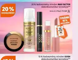 Müller Max Factor dekor kozmetikai termékek ajánlat