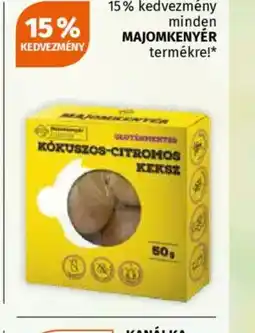 Müller Majomkenyér Kkuszos-Citromos Keksz ajánlat