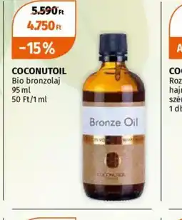 Müller Coconutoil Bio bronzolaj ajánlat