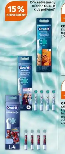 Müller Oral-B Kids ptfej ajánlat