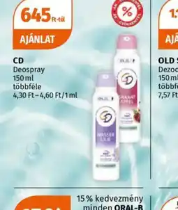 CD Deospray