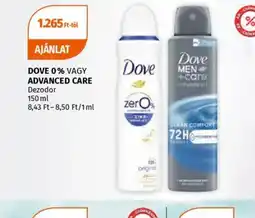 Müller Dove 0% vagy Advanced Care Dezodor ajánlat