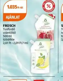 Müller Frosch Tusfürdő ajánlat