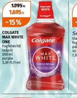 Müller Colgate Max White One ajánlat