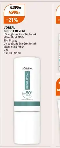 Müller L'Oréal Bright Reveal ajánlat