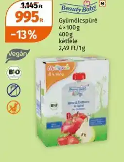 Müller Beauty Baby Gyümölcspüré ajánlat