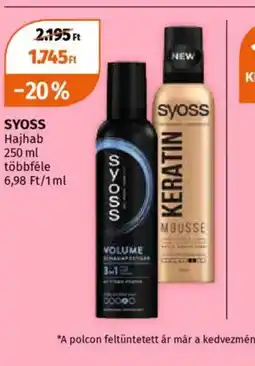 Müller Syoss Hajhab ajánlat