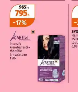 Müller K-Artist Intenzív krémhajfesték ajánlat