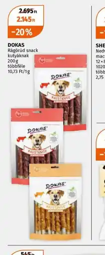 Müller Dokas Rágrúd snack kutyáknak ajánlat