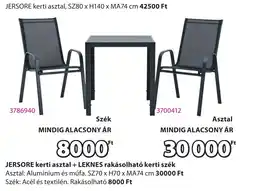 JYSK JERSORE kerti asztal ajánlat