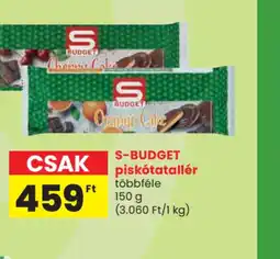 Spar S-Budget pisktatallér ajánlat