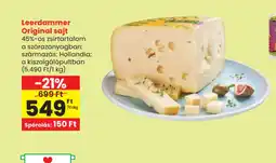 Spar Leerdammer Original sajt ajánlat