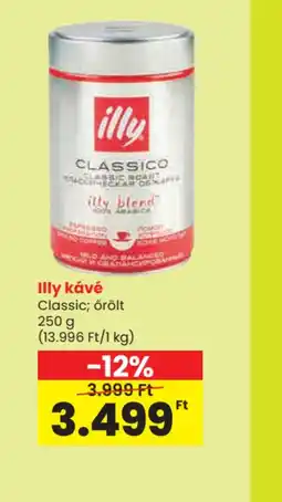 Spar Illy kávé ajánlat