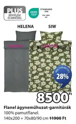 JYSK Flanel ágyneműhuzat-garnitúrák ajánlat
