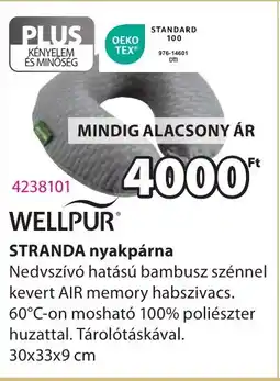 JYSK WELLPUR STRANDA nyakpárna ajánlat