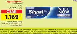 Spar Signal fogkrém ajánlat