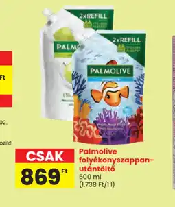 Spar Palmolive folyékony szappan utántöltő ajánlat