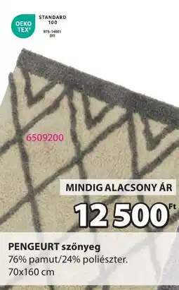 JYSK PENGEURT szőnyeg ajánlat