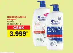 Spar Head&Shoulders sampon ajánlat