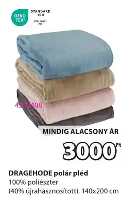 JYSK DRAGEHODE polár pléd ajánlat