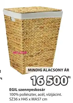 JYSK EGIL szennyeskosár ajánlat