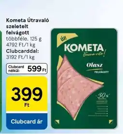Tesco Kometa Útravaló szeletelt felvágott ajánlat