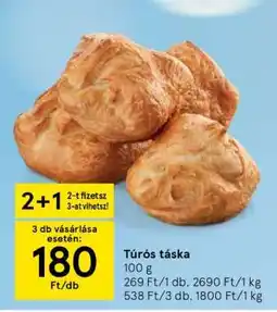 Tesco Túrós táska ajánlat