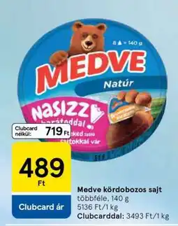 Tesco Medve kördobozos sajt ajánlat