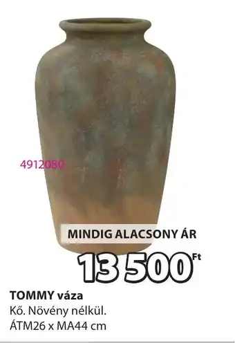 JYSK TOMMY váza ajánlat