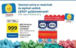 Tesco Milli perfecto főzőtejszín multipack ajánlat
