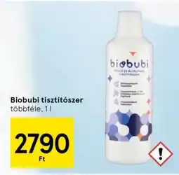 Tesco Biobubi tisztítószer ajánlat