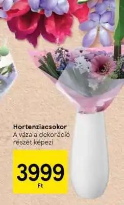Tesco Hortenzia csokor ajánlat