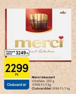 Tesco Merci Desszert ajánlat