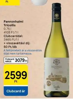 Tesco Pannonhalmi Tricollis ajánlat