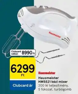 Tesco Hausmeister HM5521 kézi mixer ajánlat